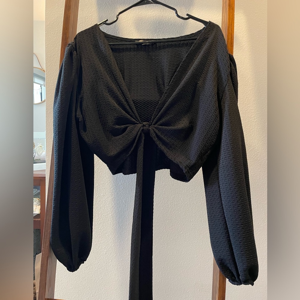 Misguided tie cardigan
